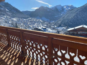 Ferme de Suzanne 9, T4 avec vue surplombant la station Chatel